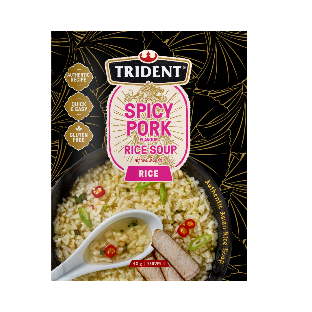 Trident Pork Flavour Rice Soup