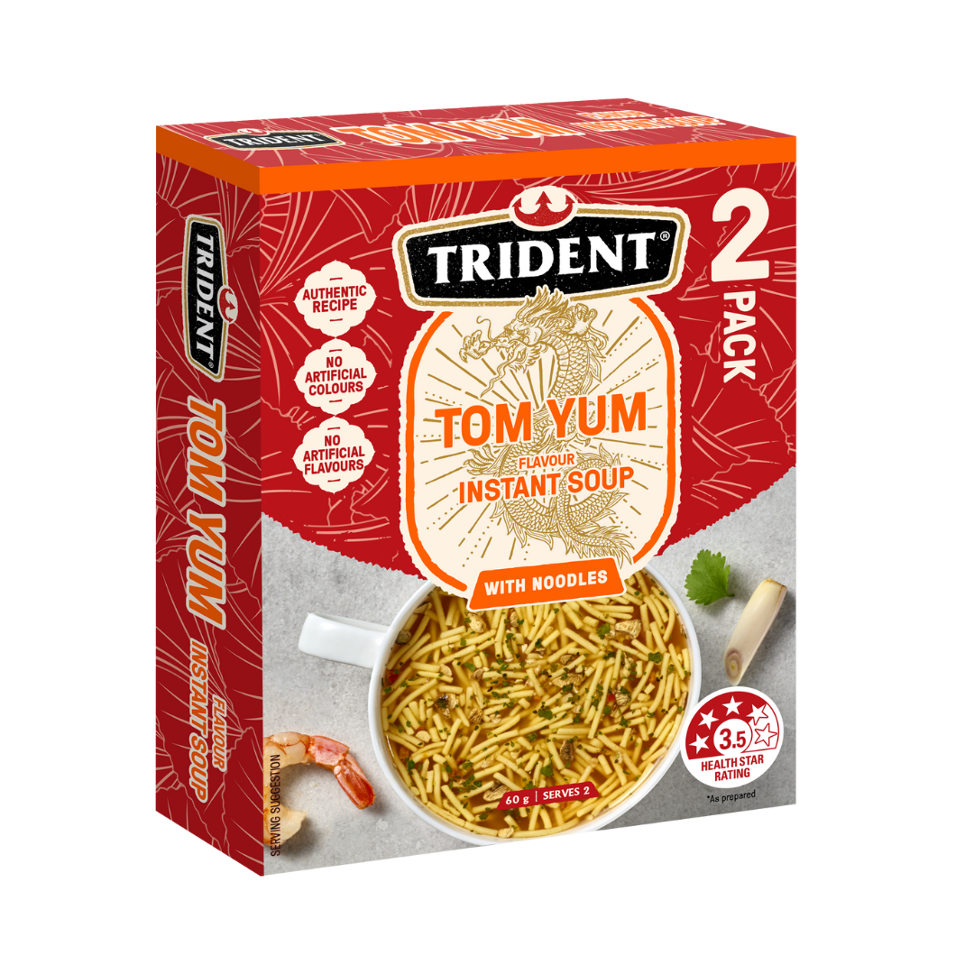 Trident Tom Yum Flavour Instant Soup