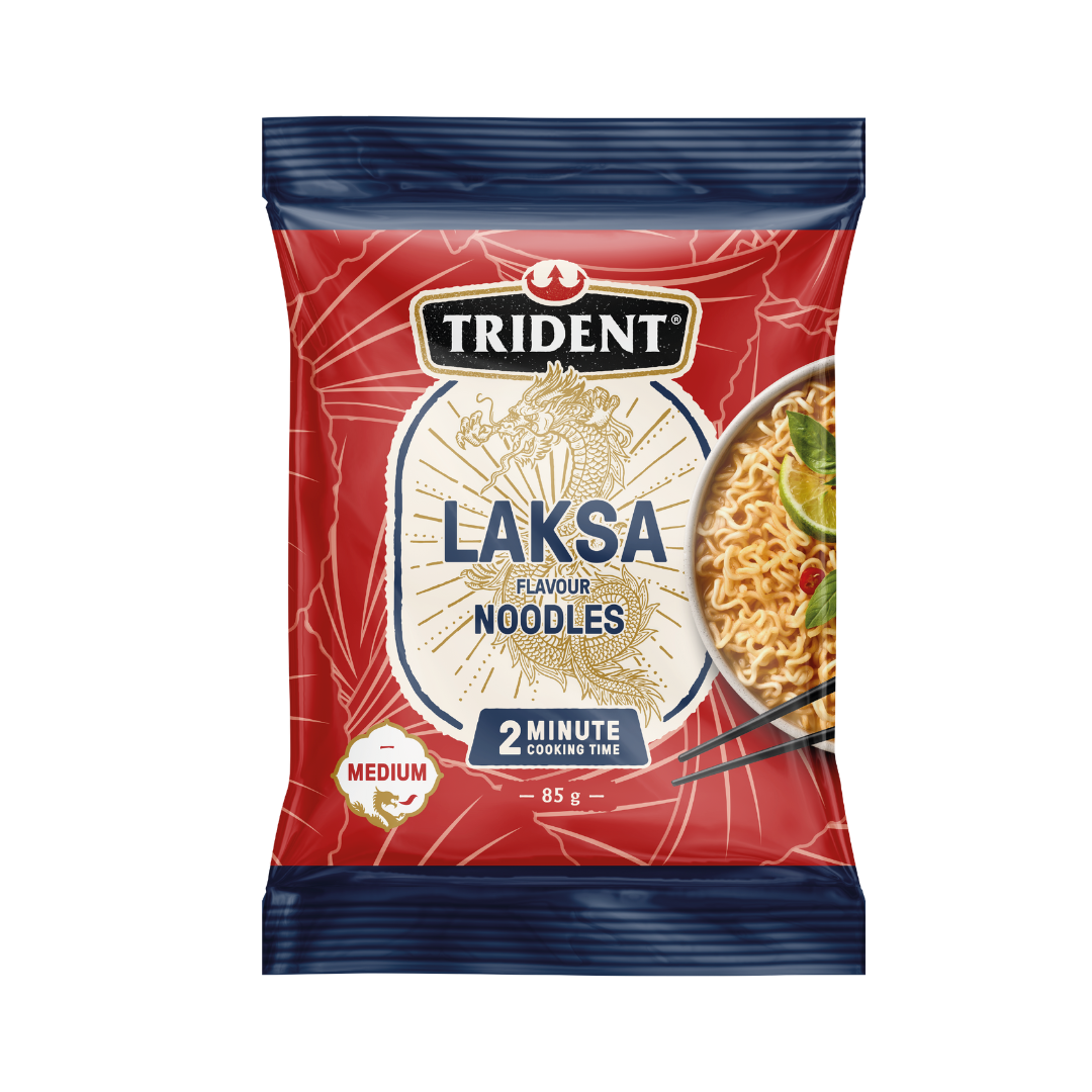 Laksa Flavour Instant Noodles 85g - Trident