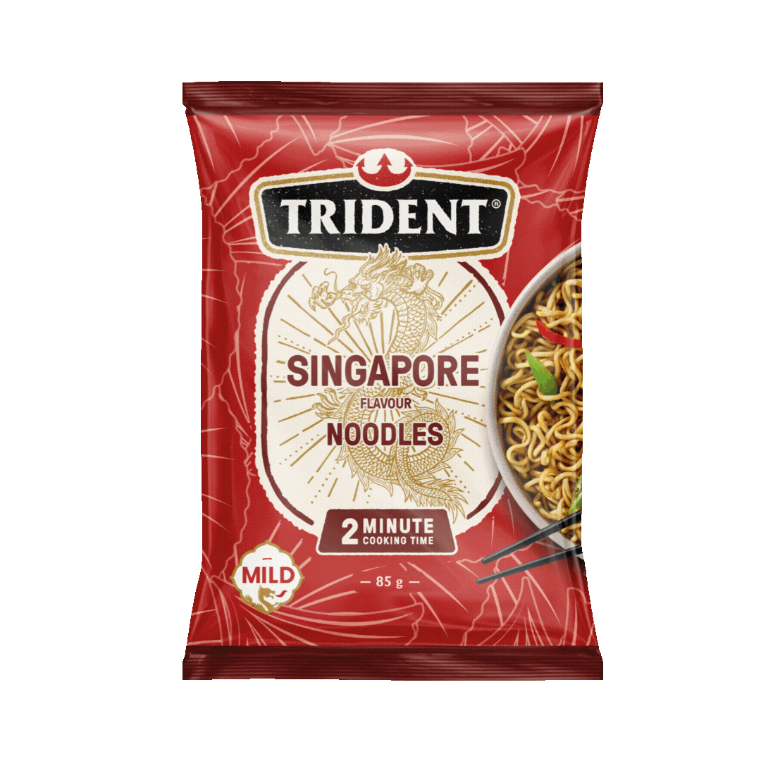 Trident Singapore Flavour Noodles Multi Pack (4 x 85g)